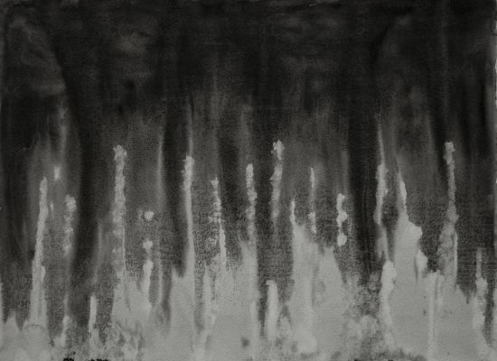 Resmi Al Kafaji / Canti Andalusi 3, Songs Andalusians 3, Watercolor, 75 X 55cm,2010